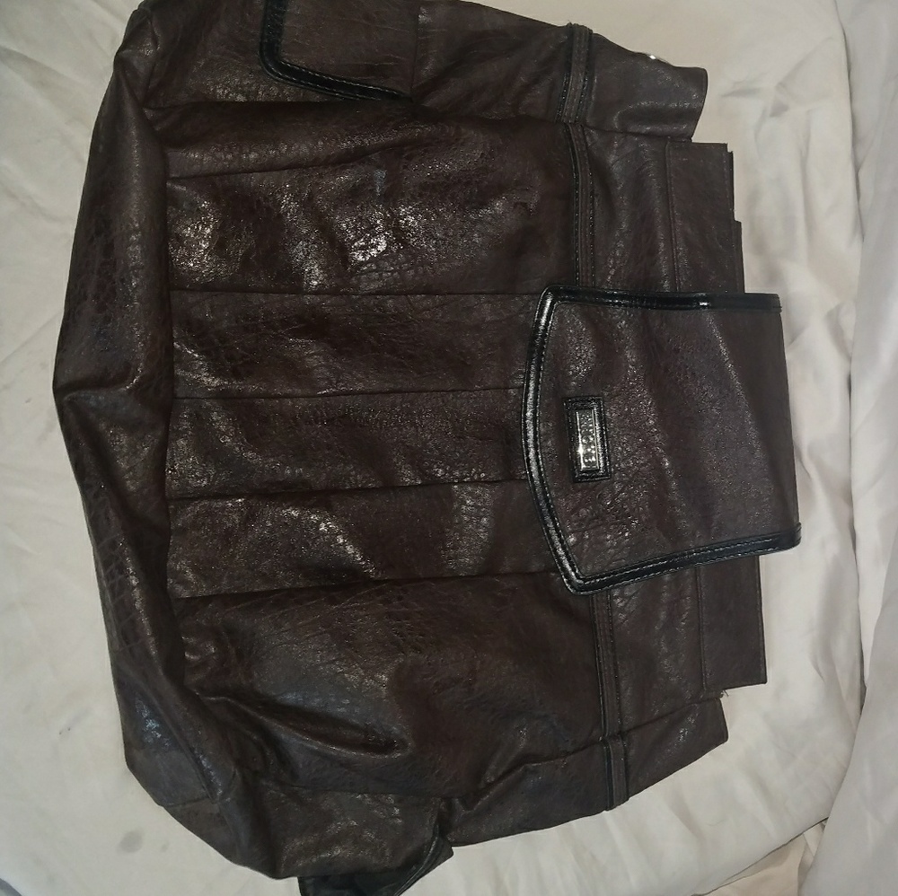 Dark Brown Shell for Prima Purse Liner black